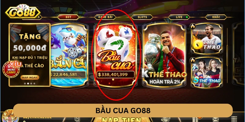 Bầu Cua GO88