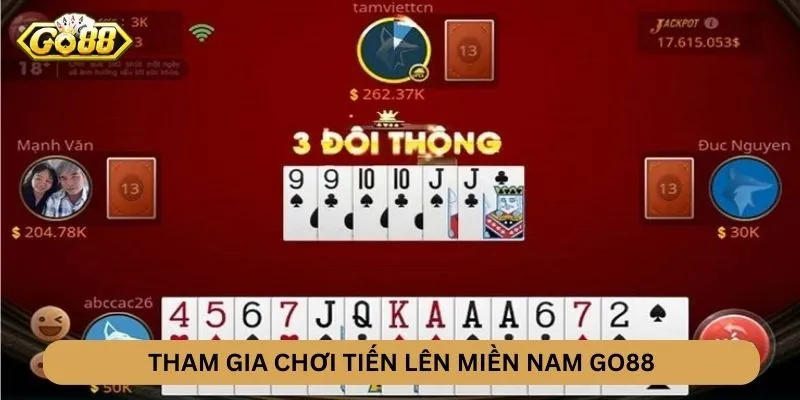 Chơi Tiến Lên Miền Nam GO88