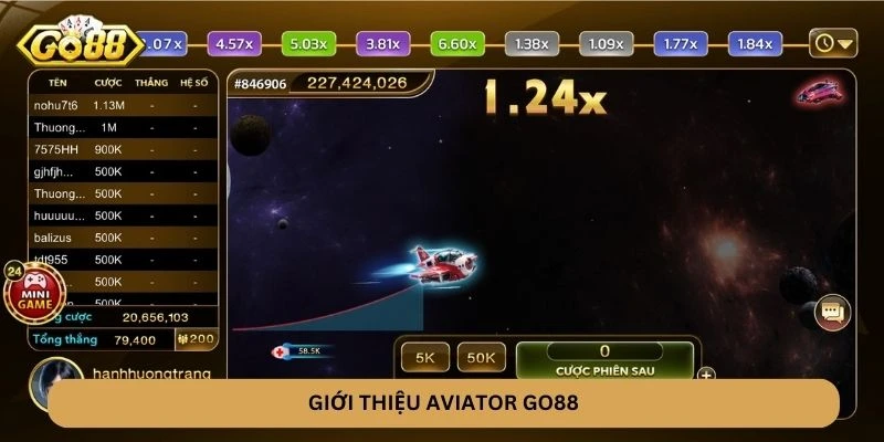 Giới thiệu Aviator GO88