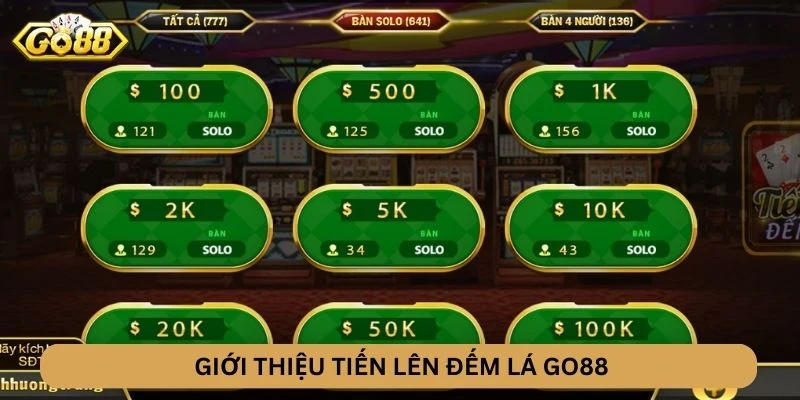 Giới thiệu Tiến Lên Đếm Lá GO88