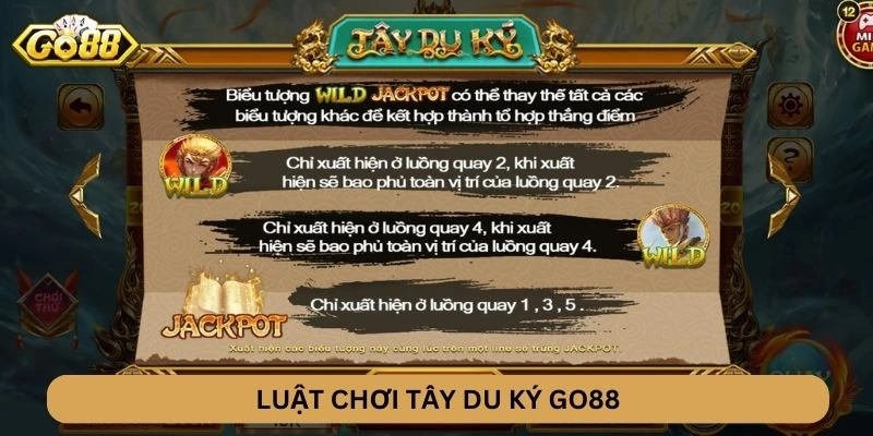 Luật chơi Tây Du Ký GO88