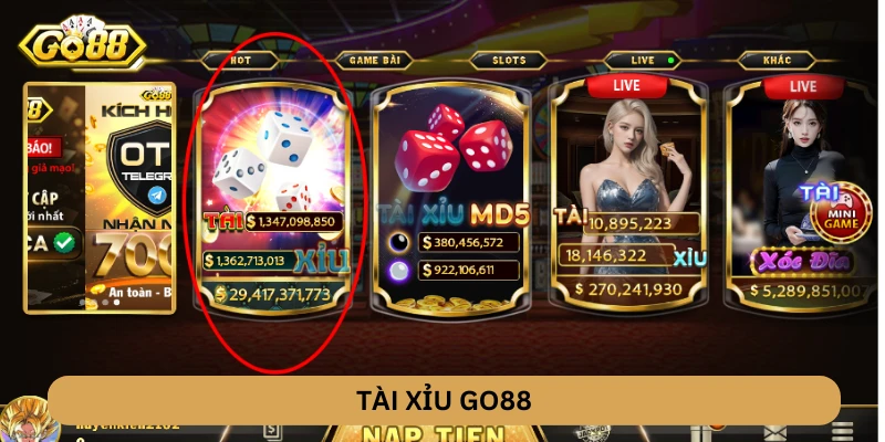 Tài Xỉu GO88